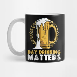 Day Drinking Matters Vintage Glass of Beer Mug